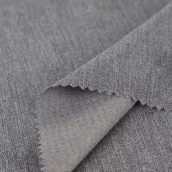 100% полиэстер с принтом, огнестойкий, огнестойкий, прочный, затемняющий, имитация льна премиум-класса, обивочная ткань, однотонная ткань для штор для гостиной