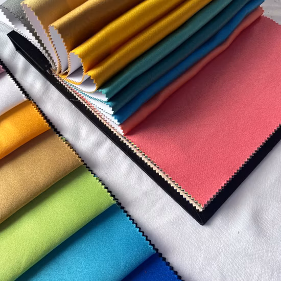 Полихроматическая однотонная жаккардовая ткань для штор и скатертей